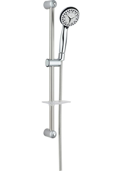 Sürgülü Duş Seti Örgülü Hortum