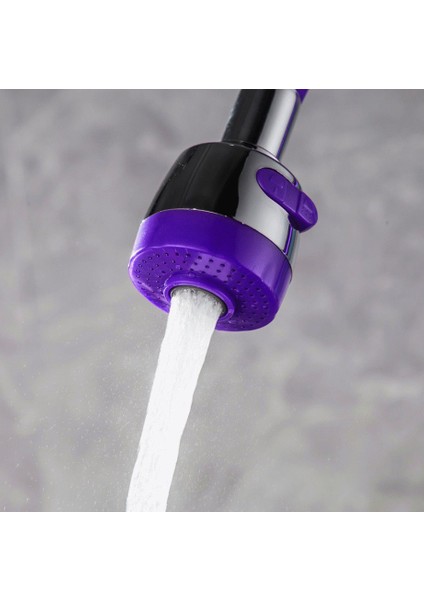 Oynar Başlıklı Tasarruflu Silikon Musluk Başlığı Kobar Çift Fonksiyonlu modelleri