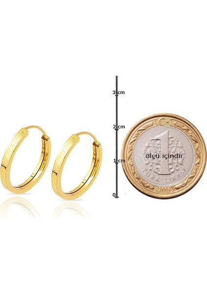 Versage 14 Ayar Midi Altın Küpe indirimleri