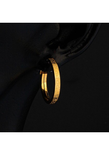 Versage 14 Ayar Maxi Altın Küpe