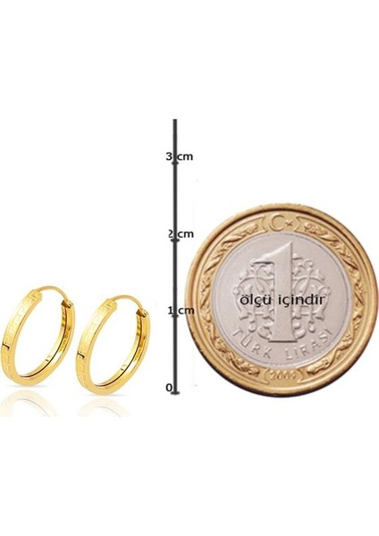 Versage 14 Ayar Mini Altın Küpe indirimleri