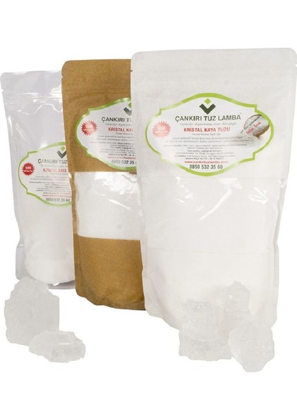 Çankırı Toz Kaya Tuzu (Toptan-5 Kg)