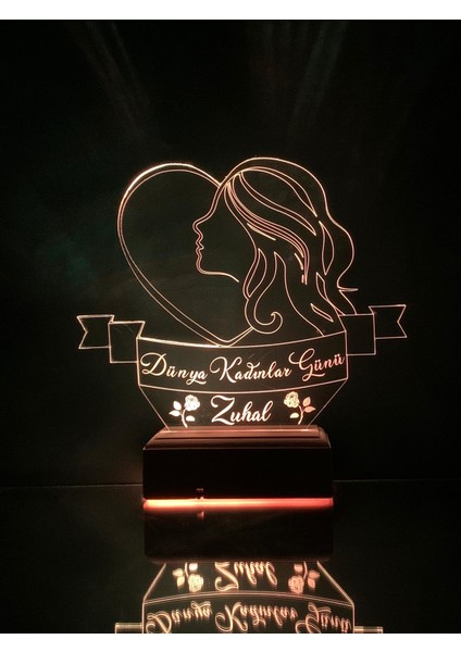 Dünya Kadınlar Günü Hediyesi 16 Renk Gece Lambası fiyatları