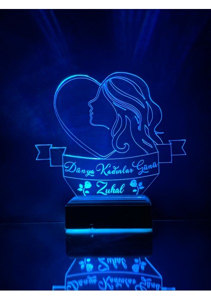 Dünya Kadınlar Günü Hediyesi 16 Renk Gece Lambası modelleri