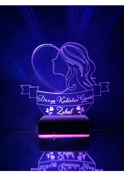 Dünya Kadınlar Günü Hediyesi 16 Renk Gece Lambası fırsatları