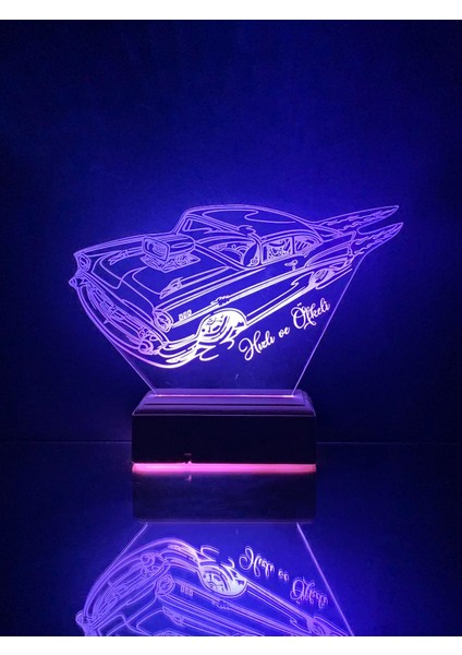 Klasik Araba 16 Renk Gece Lambası fiyatları