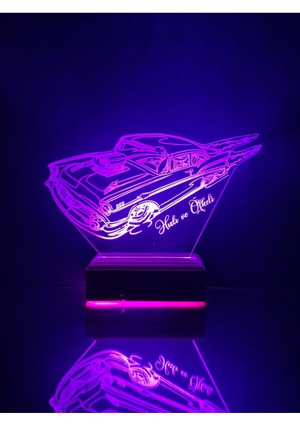 Klasik Araba 16 Renk Gece Lambası fırsatları