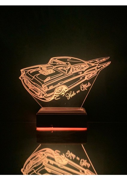 Klasik Araba 16 Renk Gece Lambası indirimleri