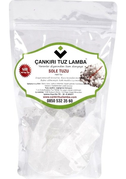 Saf Kristal Sole Tuz 1 kg