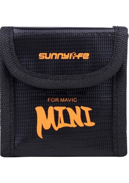 Djı Mavic Mini 2 Pil Için Saklama Çantası Yanmaz Koruyucu Kılıf