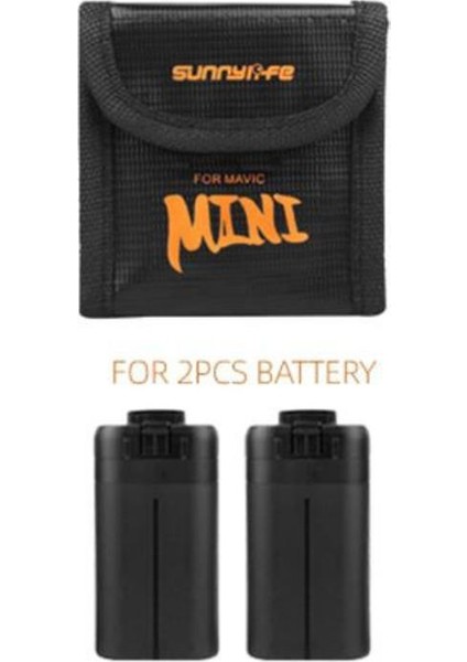 Djı Mavic Mini 2 Pil Için Saklama Çantası Yanmaz Koruyucu Kılıf modelleri