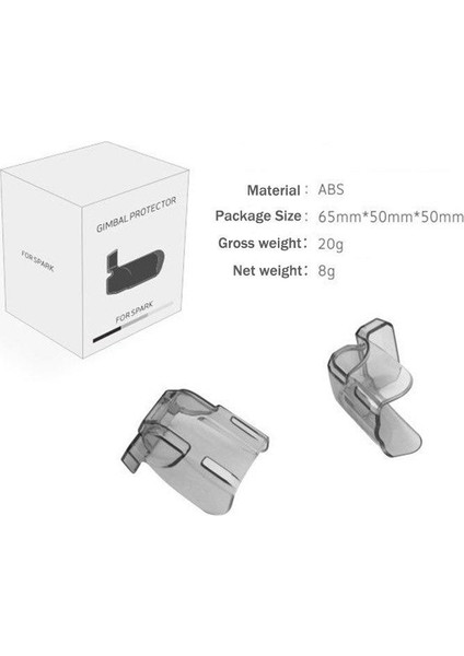 Djı Spark Kamera Gimbal Ptz 3D Sensörü Entegre Koruyucu Kapak fiyatları