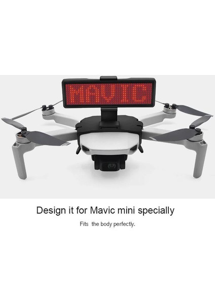 Djı Mavic Mini Bluetooth LED Ekran Matris Modülü Mesaj Tabelası