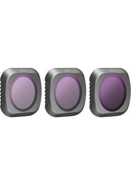 Djı Mavic 2 Pro Kamera Lens Filtresi 3 Lü Set Nd4 Nd8 ND16 modelleri