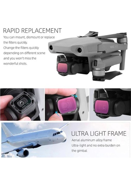 Djı Mavic Air 2 Kamera Lens Filtresi ND32 Nötr Yoğunluk fırsatları