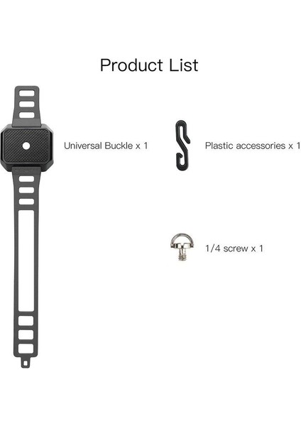 Djı Mavic 2 Pro Sabit Askı Kayış Lamba Tutucu Braket 1/4 Vida modelleri