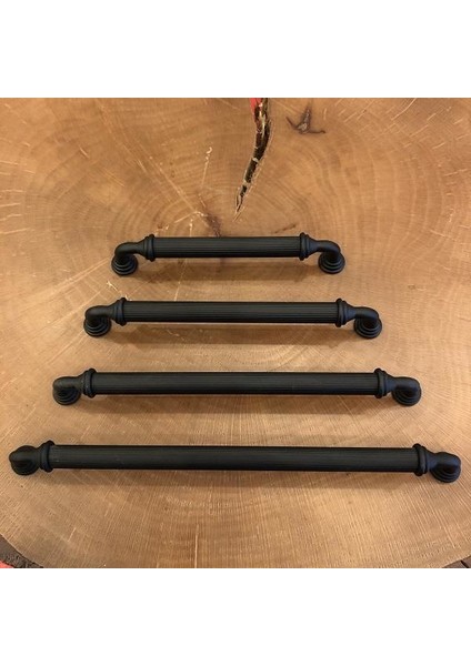 Gürçay Elif Kulp Siyah 96 mm 2'li modelleri