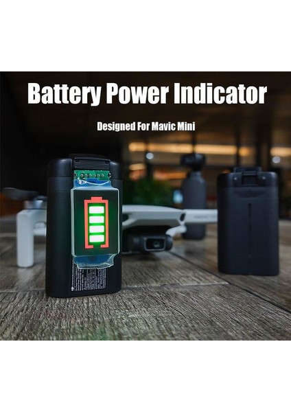 Djı Mavic Mini Pil Kapasite Göstergesi Cihazıled Güç Ekranı