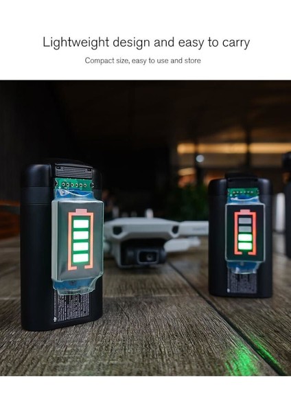 Djı Mavic Mini Pil Kapasite Göstergesi Cihazıled Güç Ekranı