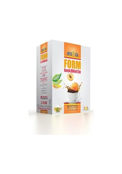 Kayısılı Form Sallama Çay 45 Süzen Poşet
