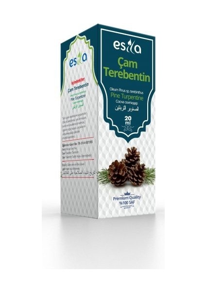 2 Adet Esila Çam Terebentin Yağı 40 ml