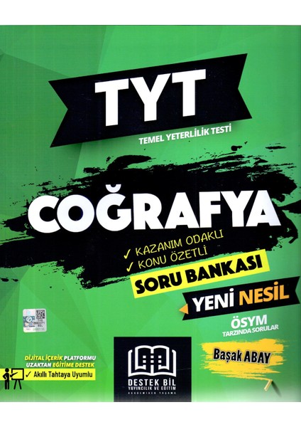TYT Coğrafya Kazanım Odaklı Konu Özetli Soru Bankası