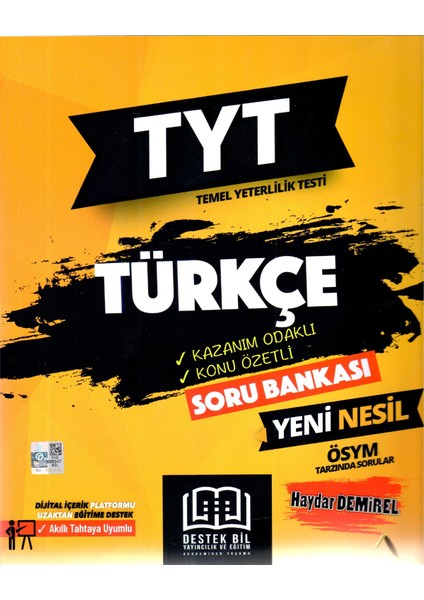 TYT Türkçe Kazanım Odaklı Konu Özetli Soru Bankası