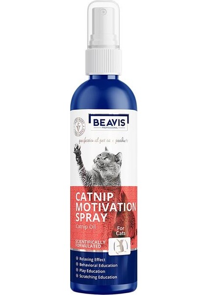 Catnip Motivation Spray Kediler Için Oyun Spreyi 100 ml