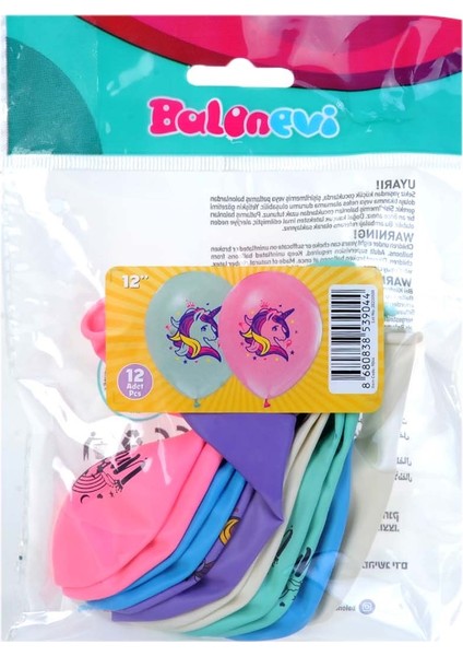 Unicorn Balon 12 Li fiyatları