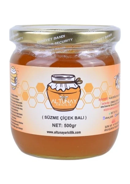 Yayla Süzme Çiçek Balı 500 gr