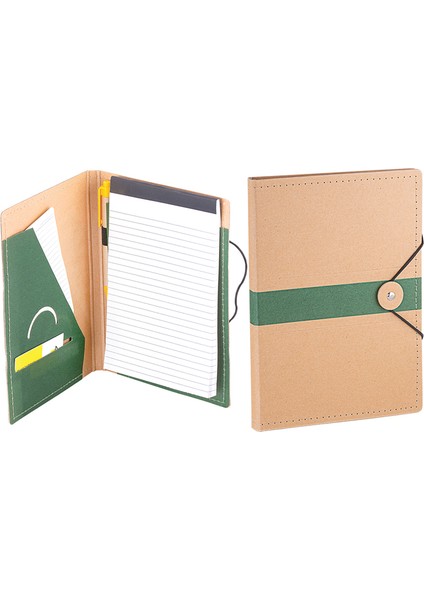 Geri Dönüşümlü Lastikli Toplantı Bloknotu