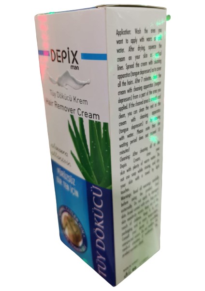 Erkek Tüy Dökücü Aloeveralı Krem Men 100 ml