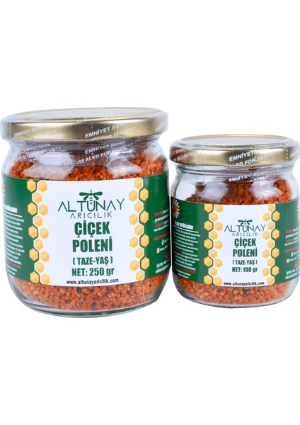 Yaş Kır Çiçek Poleni 100 gr