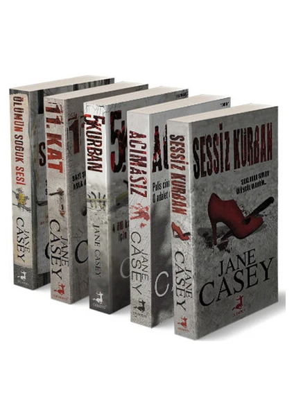 Sessiz Kurban - Acımasız - 5. Kurban - 11. Kat - Ölümün Soğuk Sesi - 5 Kitap - Jane Casey