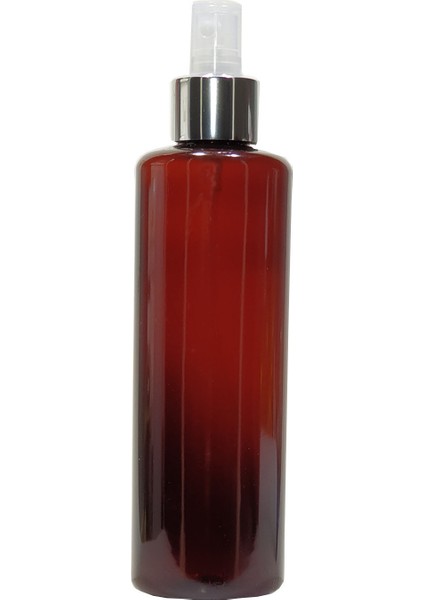 Boş Pet Şişe Ambalaj 250 ml & Valf Sprey 50 Adet Gümüş Ş