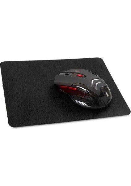 Speed 30cm X 40cm Masaüstü Oyun Gaming Ofis Baskısız Kaymaz Mouse Pad - Siyah