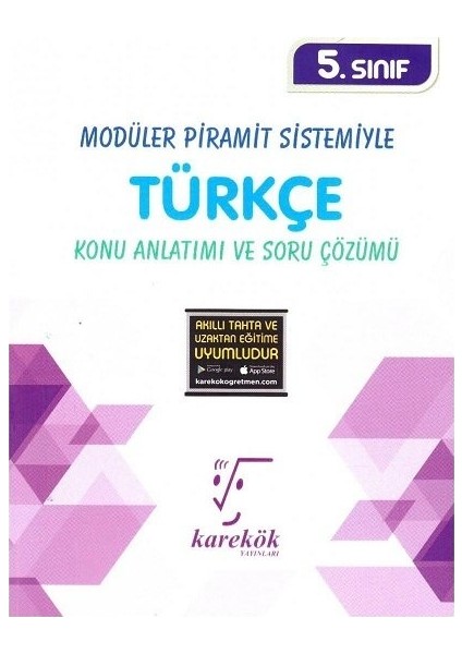 5. Sınıf Türkçe Modüler Piramit Sistemiyle Konu Anlatımı ve Soru Çözümü