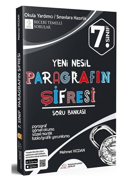 Paragrafın Şifresi Yayınları 7.Sınıf Nesil Soru Bankası