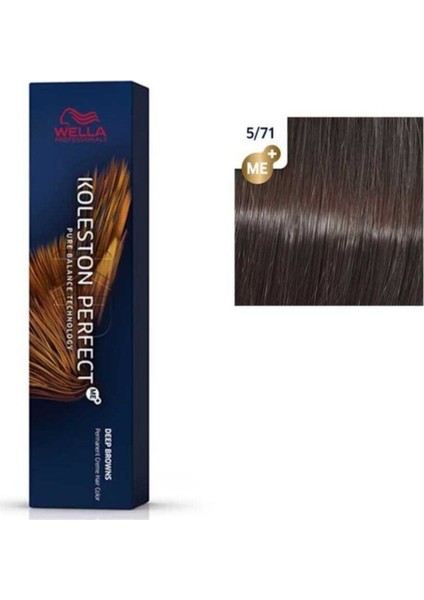 Koleston Perfect Me+ Tüp Boya 60 ml 5/71 Gizemli Kahve