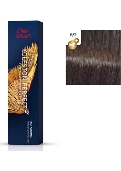 Koleston Perfect Me+ Boya 60 ml 6/2 Koyu Mat Küllü Kumral
