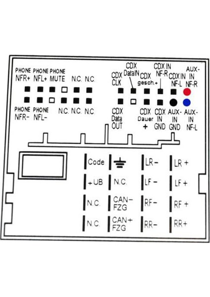 Audi A3 A4 A6 Tt S4 2007-14 Kablosuz Bluetooth Aux Adaptörü SKU51