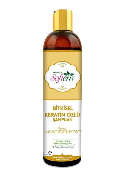 Softem Bitkisel Keratin Özlü Şampuan 400 ml