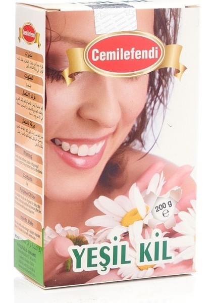 3 Adet Cemil Efendi Yeşil Kil 600 gr