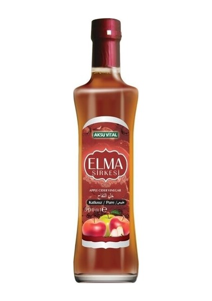 Elma Sirkesi Katkısız 500 ml