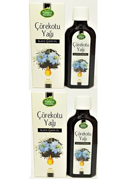 Natural Çörekotu Yağı 125 ml 2 Li Set 2*125