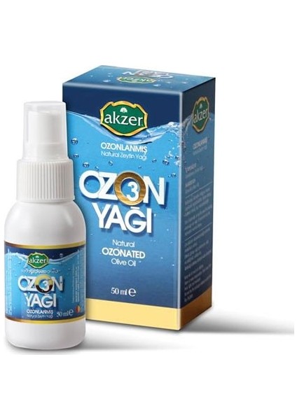 Ozonlanmış Natural Zeytin Yağı 50 ml