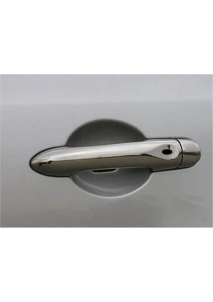 Renault Megane 3 Krom Kapı Kolu 2 Kapı 2008-2016 Paslanmaz Çelik (Sensörlü)