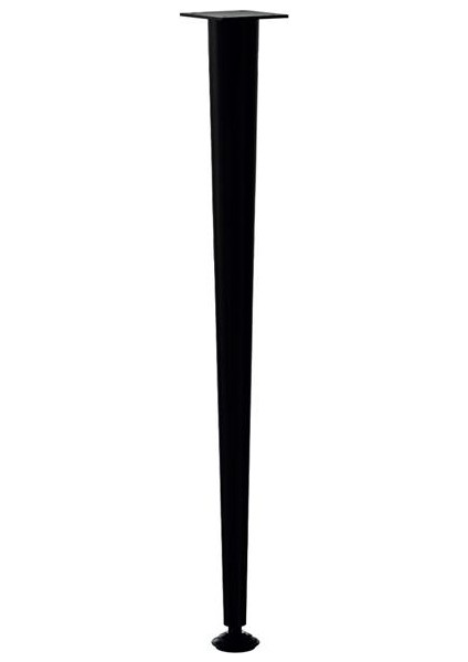 Hafele Adda Sehpa Ayağı Ahşap Siyah 42-16X410MM (41 Cm) 635.26.34 2'li Set
