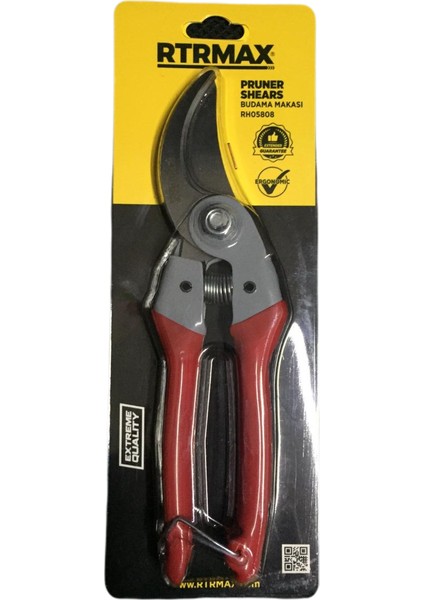 Pruner Shears Budama Makası Çelik Izole Saplı 220MM