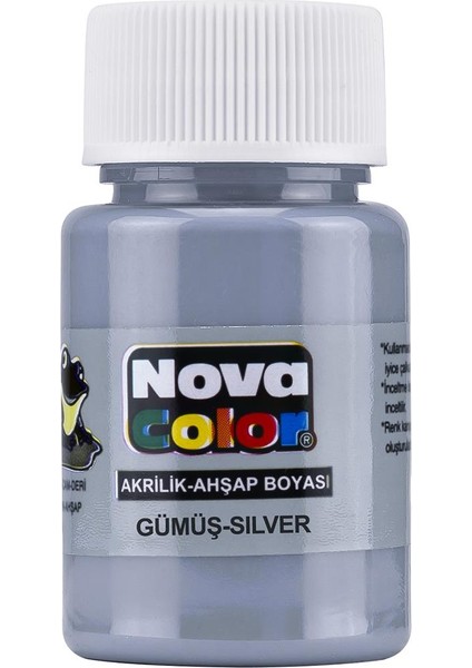 Karslıoğlu Akrilik Marker Gümüş